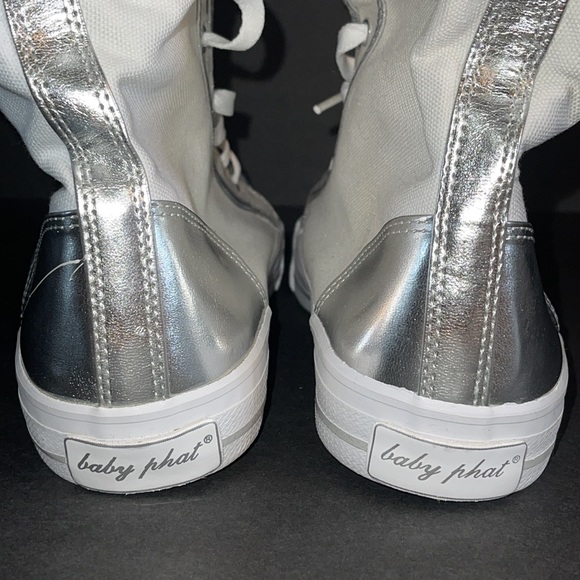 Women’s Y2K Baby Phat high too sneakers - size 8 - Picture 3 of 5